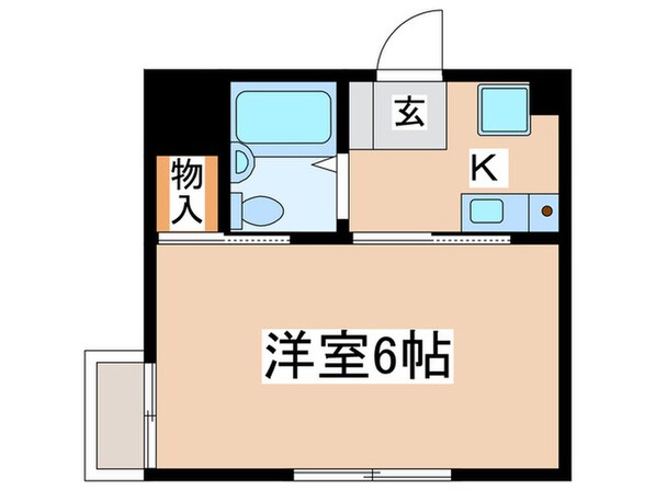 スカイハイツの物件間取画像